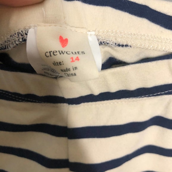 Crewcuts by J crew stripe flower leggings pants - Picture 5 of 8